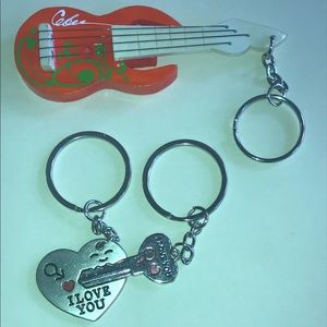 3 Pcs Key Holders NWOT